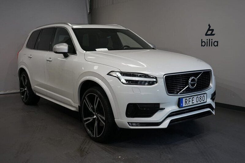 Vit Begagnad 2016 Volvo XC90 R-Design SUV | 379 000 kr (Marknadspris) - Bild 1/3