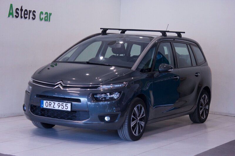 Grå Begagnad 2014 Citroën Grand C4 Picasso Minibuss | 99 000 kr (Marknadspris) - Bild 1/4