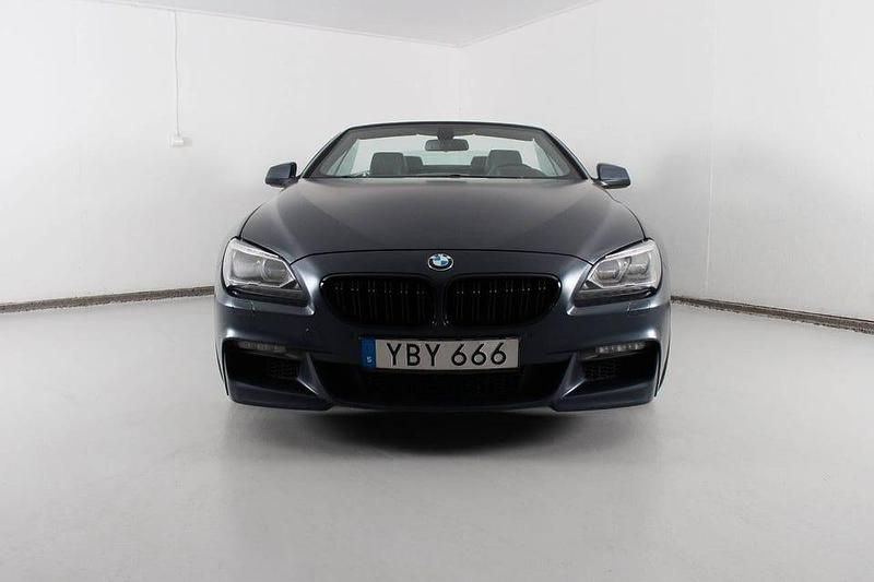 Begagnad BMW 650 M Sport 408 HK (300 kW) 2012 Blå Sportkupé