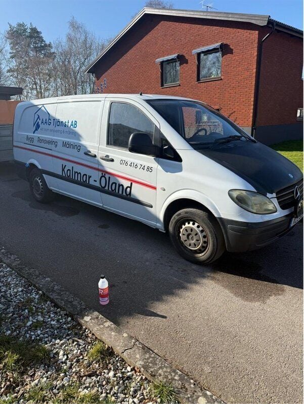 Vit Begagnad 2006 Mercedes Vito Minibuss | 37 000 kr (Marknadspris) - Bild 1/3