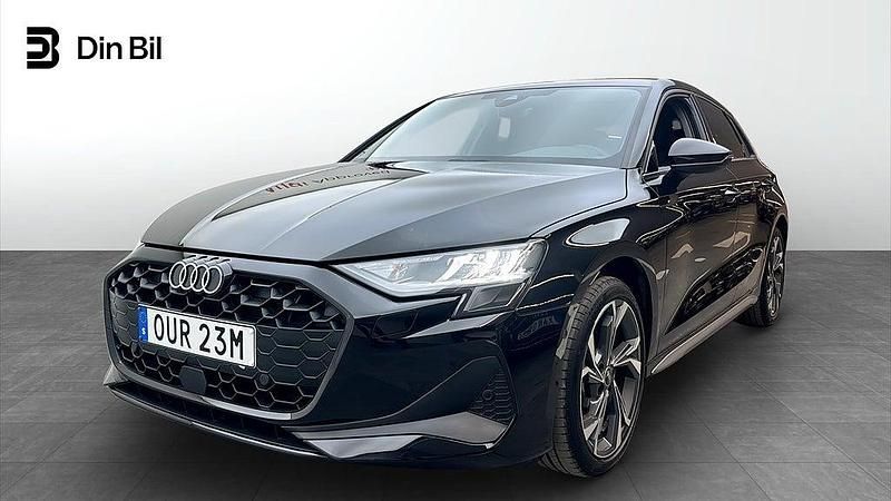 Begagnad Audi A3 Sportback 150 HK (110 kW) 2025 Svart Halvkombi