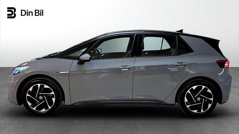 Begagnad VW ID.3 Pro 150 kW (204 HK) 2022 Grå Halvkombi