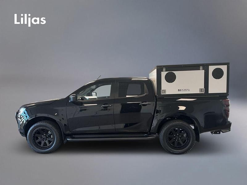 Svart Ny 2024 Isuzu D-Max Pickup | 855 000 kr - Bild 1/4