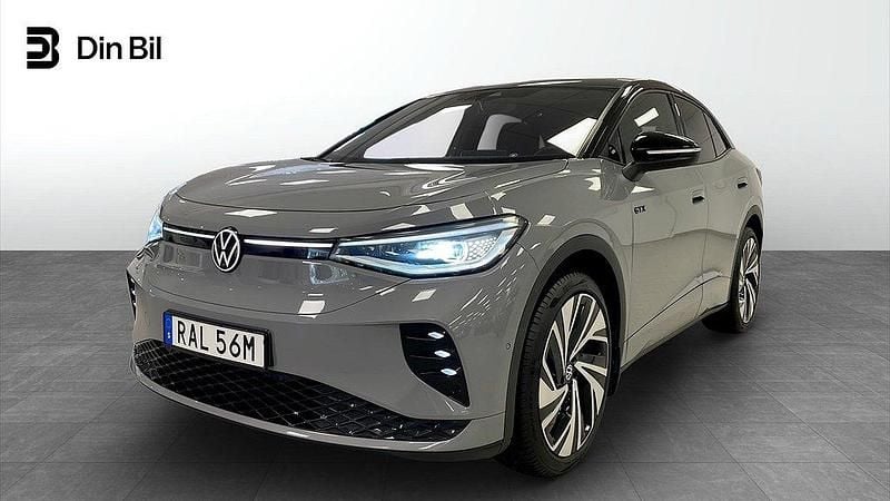 Grå (moonstone grey black) Begagnad 2023 VW ID.5 GTX SUV | 429 000 kr (Bra pris) - Bild 1/4
