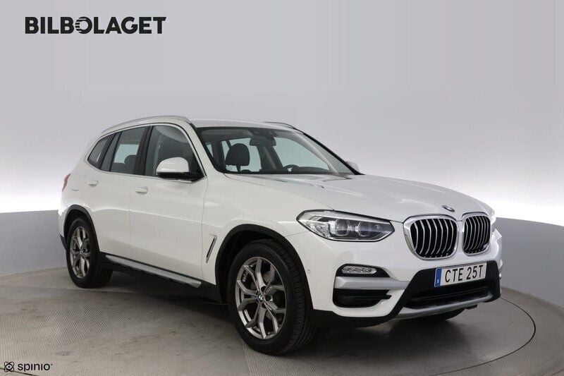 Vit Begagnad 2019 BMW X3 xLine SUV | 309 800 kr (Superpris) - Bild 1/4