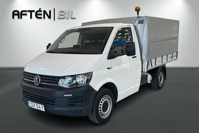 Vit Begagnad 2018 VW T6 Van | 289 700 kr - Bild 1/3