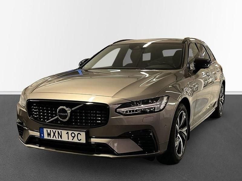 Grå Begagnad 2021 Volvo V90 R-Design Kombi | 439 000 kr (Lite dyr) - Bild 1/4