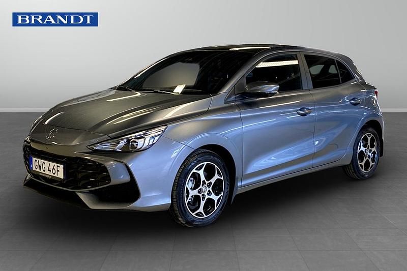 Begagnad MG MG3 Luxury 196 HK (144 kW) 2024 Grå Halvkombi