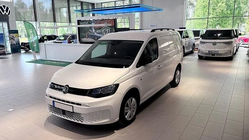 Vit Ny 2025 VW Caddy Maxi Minibuss | 381 780 kr (Superpris) - Bild 1/1