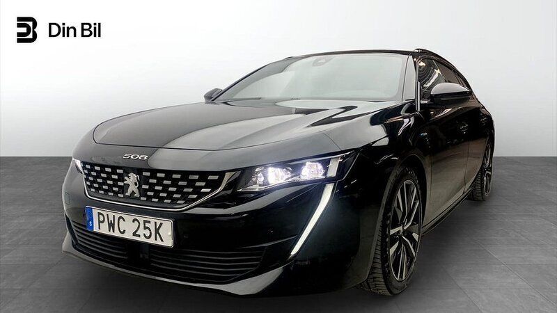 Svart Begagnad 2021 Peugeot 508 Kombi | 229 500 kr (Marknadspris) - Bild 1/4