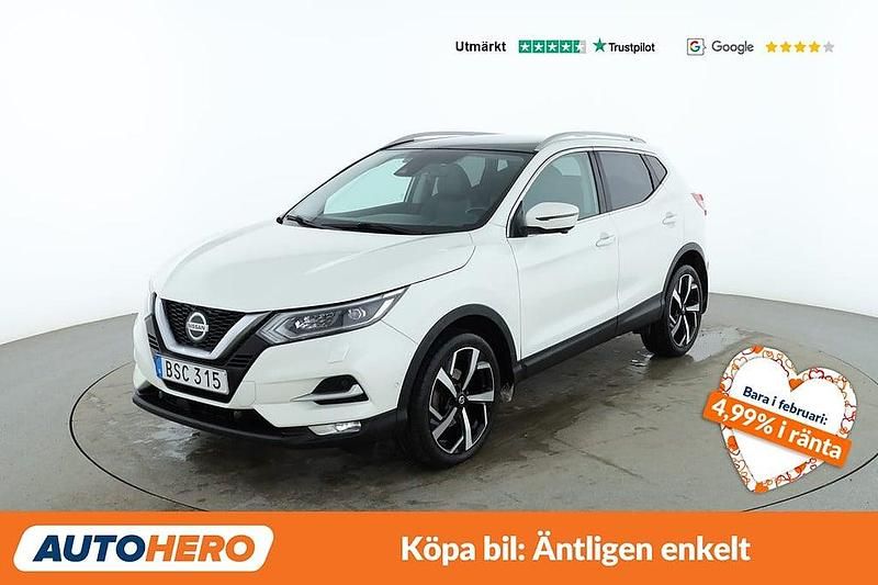 Begagnad Nissan Qashqai Tekna 116 HK (85 kW) 2018 Vit SUV