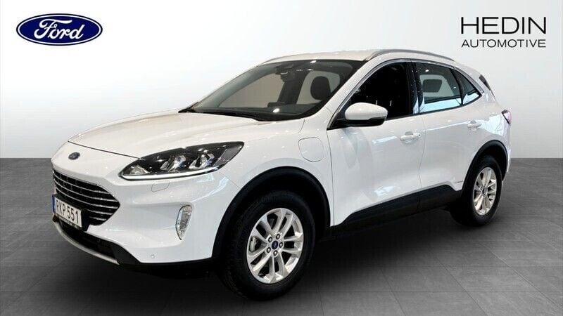 Vit (white) Begagnad 2022 Ford Kuga Titanium SUV | 244 900 kr (Bra pris) - Bild 1/4