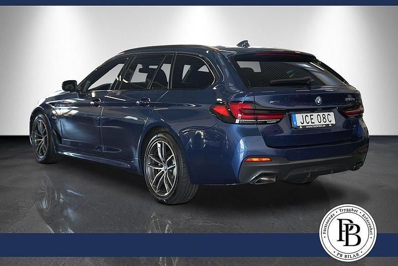 Begagnad BMW 530e M Sport 184 HK (135 kW) 2021 Blå Kombi