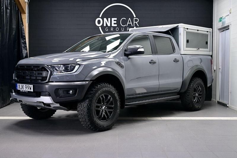 Grå Begagnad 2021 Ford Ranger Raptor Pickup | 429 800 kr (Marknadspris) - Bild 1/4