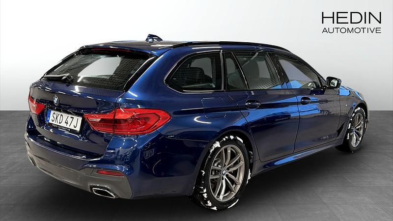 Begagnad BMW 520 M Sport 190 HK (139 kW) 2019 Blå Kombi