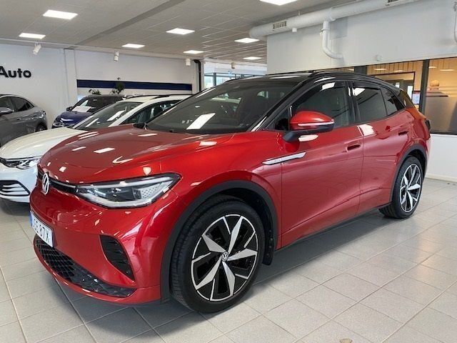 Röd Begagnad 2022 VW ID.4 GTX SUV | 319 900 kr (Superpris) - Bild 1/4