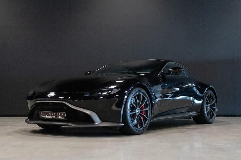 Begagnad Aston Martin V8 Vantage 510 HK (375 kW) 2021 Svart Sportkupé