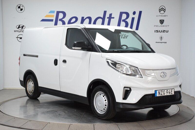Vit Begagnad 2020 Maxus eDeliver 3 Van | 149 500 kr (Dyr) - Bild 1/3