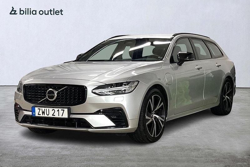 Silver Begagnad 2022 Volvo V90 R-Design Kombi | 439 900 kr (Bra pris) - Bild 1/4