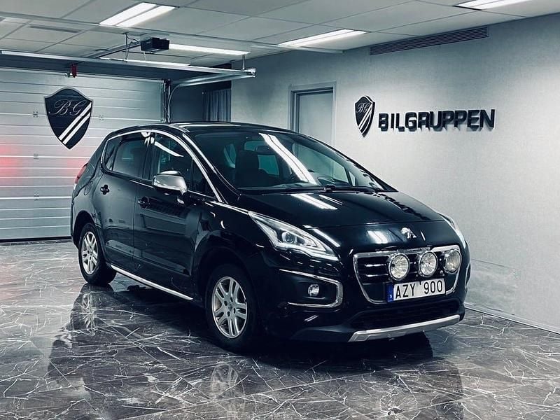 Svart Begagnad 2013 Peugeot 3008 Kombi | 69 900 kr (Marknadspris) - Bild 1/4