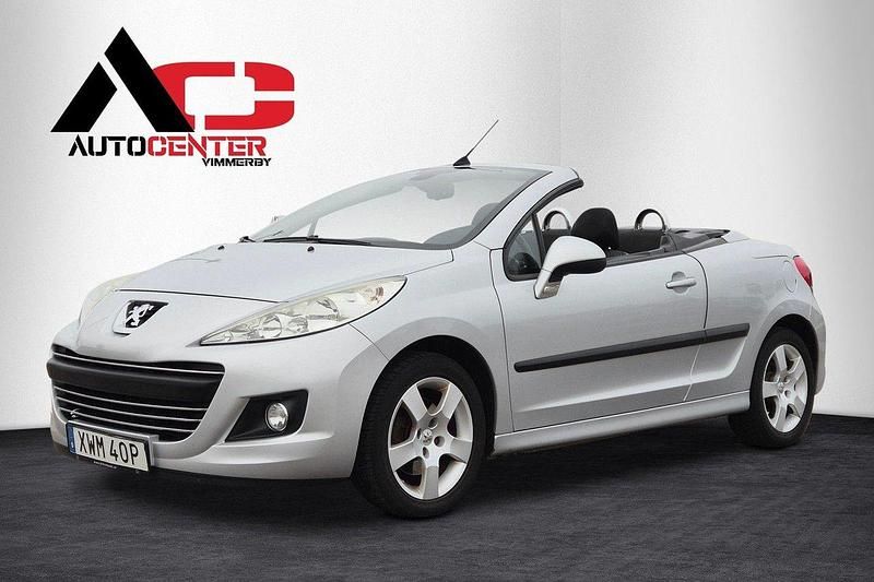 Silver Begagnad 2010 Peugeot 207 CC Cab | 49 900 kr (Marknadspris) - Bild 1/4