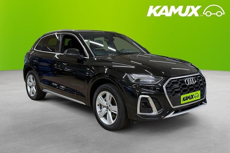 Svart Begagnad 2022 Audi Q5 S-Line SUV | 429 700 kr (Marknadspris) - Bild 1/3