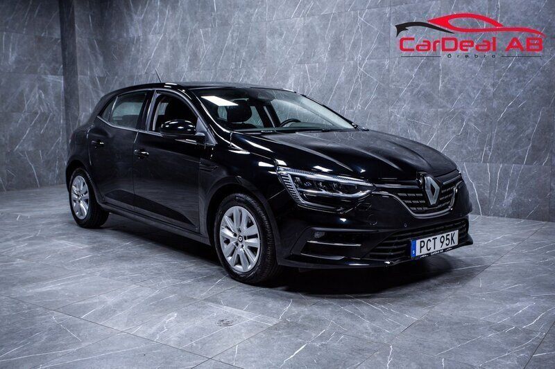 Svart Begagnad 2021 Renault Mégane IV Halvkombi | 164 800 kr (Marknadspris) - Bild 1/4