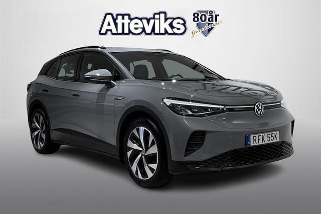 Grå Begagnad 2022 VW ID.4 Pro Performance SUV | 319 900 kr (Bra pris) - Bild 1/4