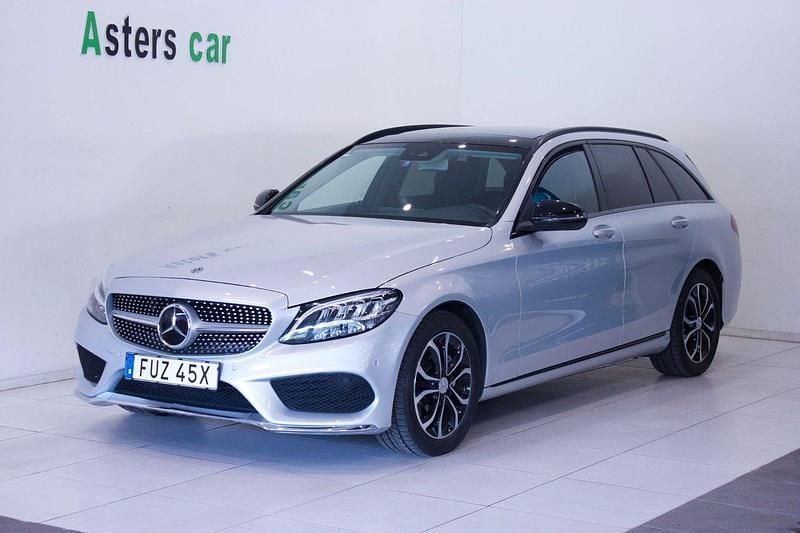 Silver Begagnad 2020 Mercedes C220 Kombi | 289 000 kr (Bra pris) - Bild 1/4