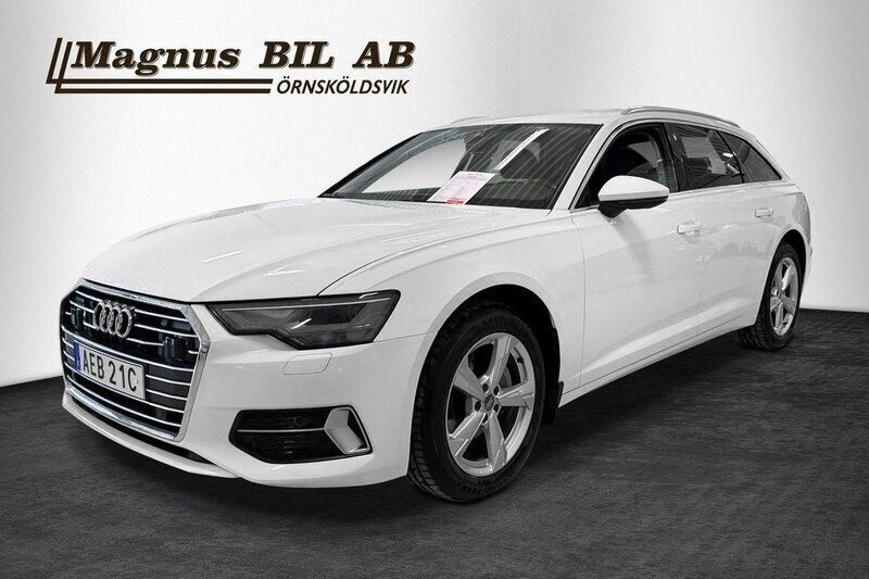 Vit Begagnad 2019 Audi A6 Sport Kombi | 319 900 kr (Lite dyr) - Bild 1/4