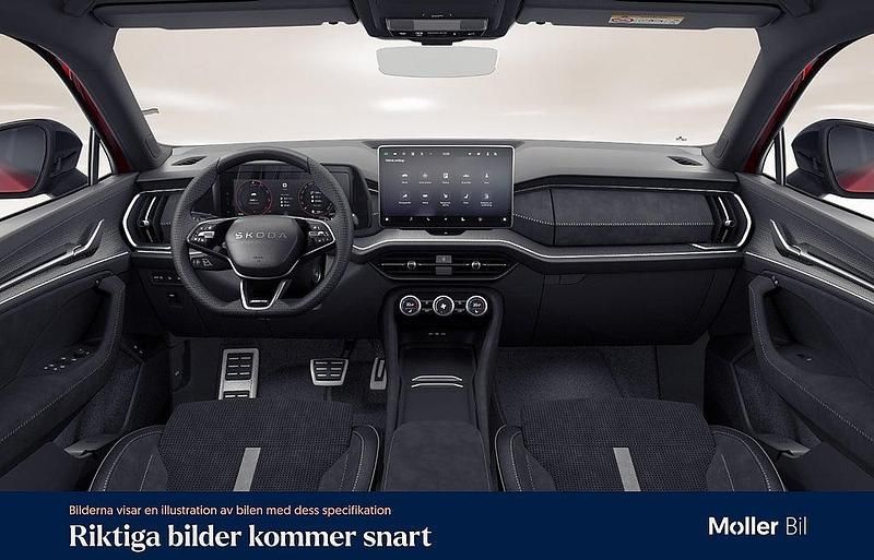 Ny Skoda Kodiaq 2026 Röd SUV