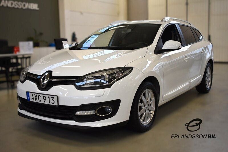 Vit Begagnad 2013 Renault Mégane GrandTour Kombi | 84 900 kr (Dyr) - Bild 1/4