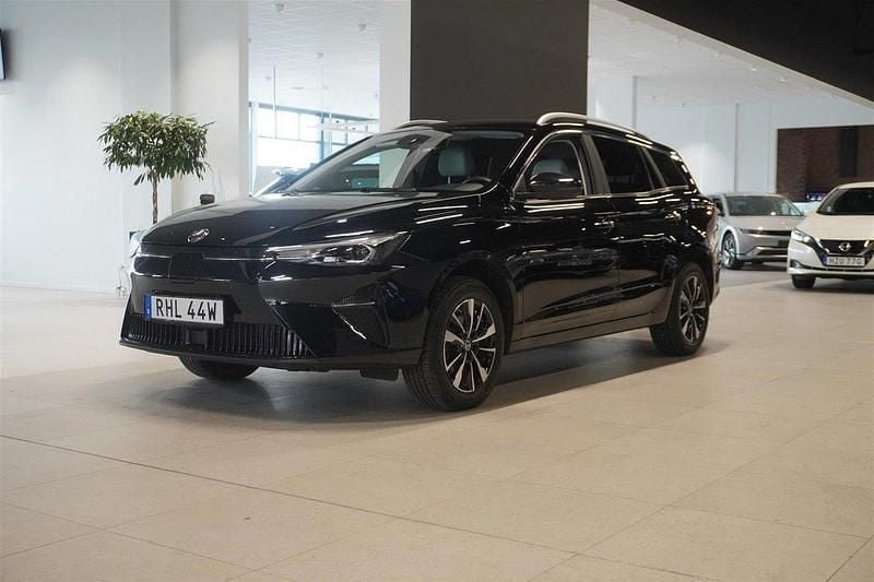 Svart Begagnad 2022 MG MG5 EV Kombi | 189 900 kr - Bild 1/4
