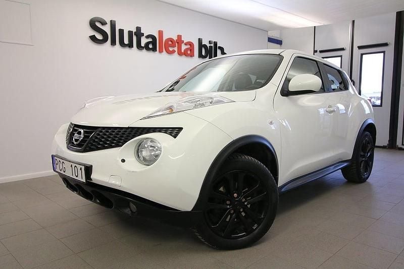 Vit Begagnad 2011 Nissan Juke SUV | 69 900 kr (Marknadspris) - Bild 1/4