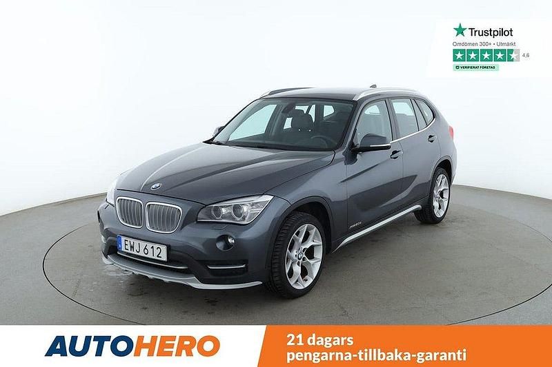 Grå Begagnad 2015 BMW X1 xLine SUV | 155 000 kr (Marknadspris) - Bild 1/4