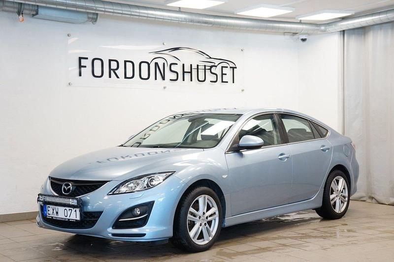 Blå Begagnad 2010 Mazda 6 Inclusive Halvkombi | 57 900 kr (Lite dyr) - Bild 1/4