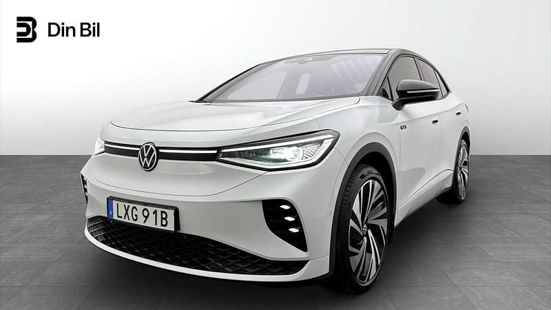 Vit Begagnad 2023 VW ID.5 GTX SUV | 359 500 kr (Bra pris) - Bild 1/4