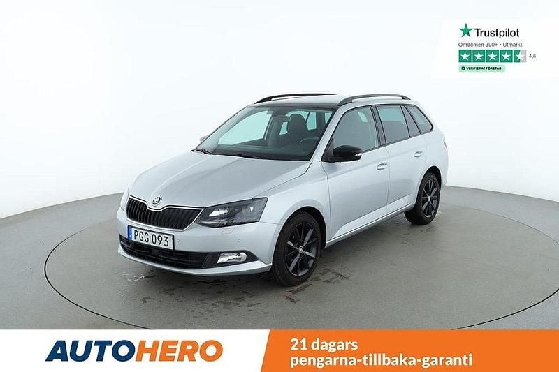 Silver Begagnad 2017 Skoda Fabia Style Halvkombi | 144 000 kr (Lite dyr) - Bild 1/4