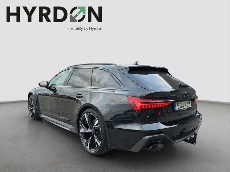 Begagnad Audi RS6 Performance 630 HK (463 kW) 2024 Svart Kombi