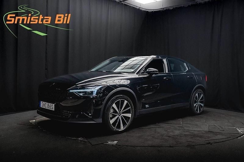 Svart Begagnad 2022 Polestar 2 Halvkombi | 304 900 kr (Marknadspris) - Bild 1/3