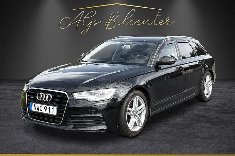 Svart Begagnad 2012 Audi A6 Proline Kombi | 127 900 kr (Marknadspris) - Bild 1/4