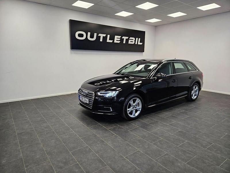 Svart Begagnad 2018 Audi A4 Sport Kombi | 179 000 kr (Bra pris) - Bild 1/4