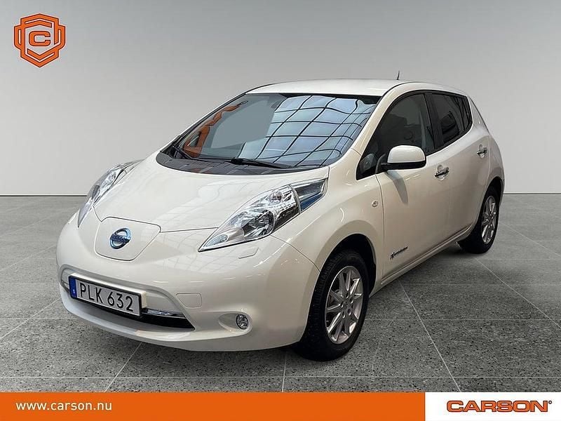 Vit Begagnad 2017 Nissan Leaf Halvkombi | 79 900 kr (Marknadspris) - Bild 1/3