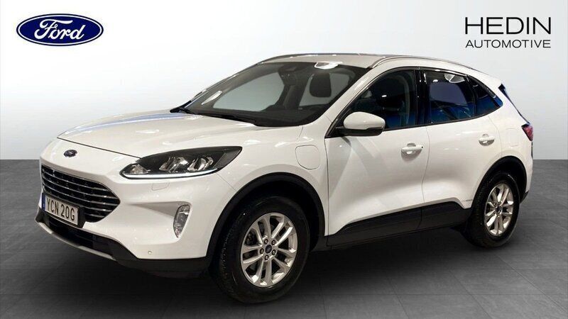 Vit (white) Begagnad 2021 Ford Kuga Titanium SUV | 269 900 kr (Marknadspris) - Bild 1/4