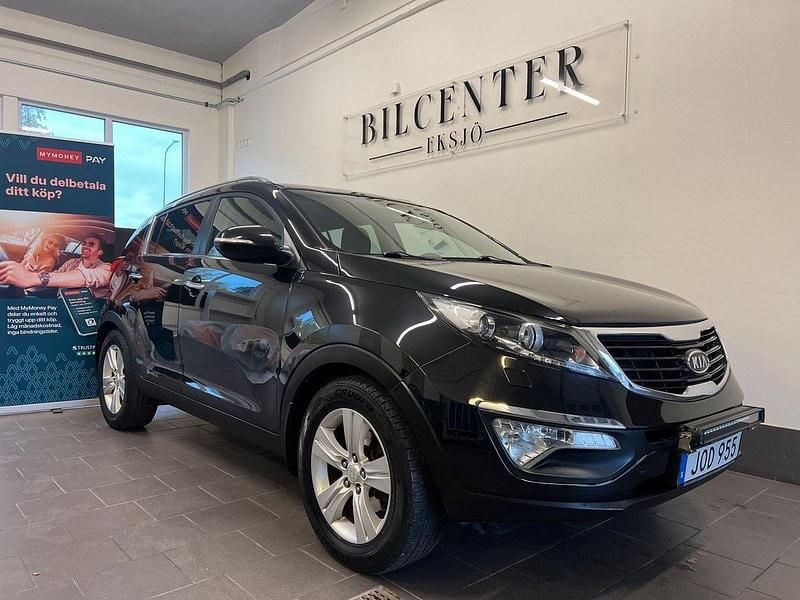 Svart Begagnad 2011 Kia Sportage EX SUV | 79 900 kr (Bra pris) - Bild 1/4