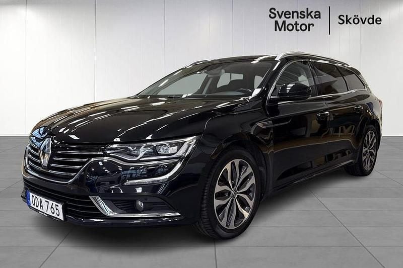 Svart Begagnad 2016 Renault Talisman GrandTour Intens Kombi | 169 200 kr (Marknadspris) - Bild 1/4