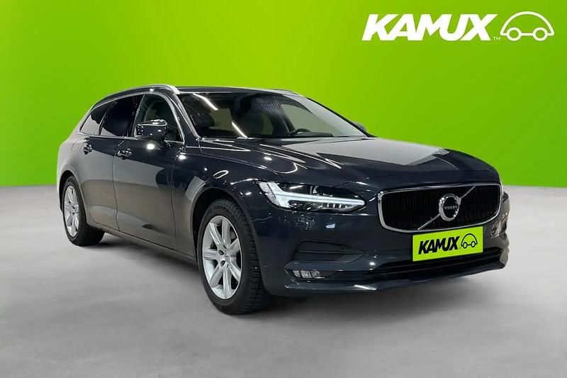 Silver/grå Begagnad 2017 Volvo V90 Business Edition Kombi | 169 900 kr (Marknadspris) - Bild 1/4