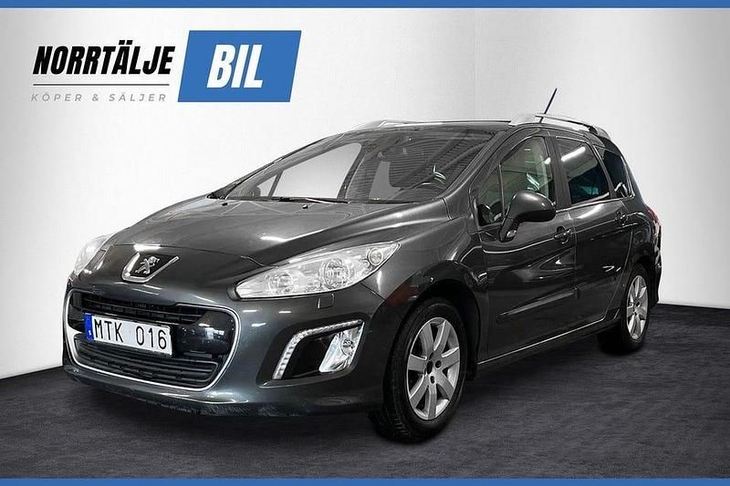 Mörkgrå Begagnad 2012 Peugeot 308 Kombi | 49 900 kr (Marknadspris) - Bild 1/3