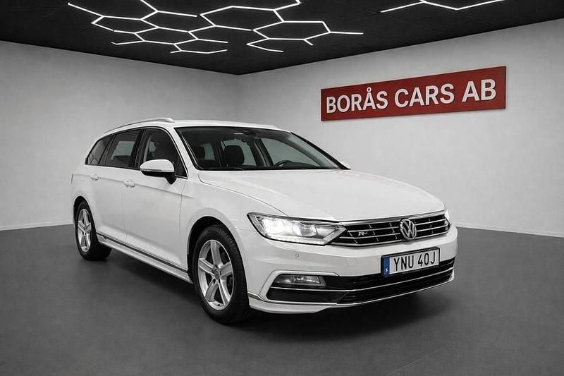 Vit Begagnad 2019 VW Passat Kombi | 169 900 kr (Bra pris) - Bild 1/4