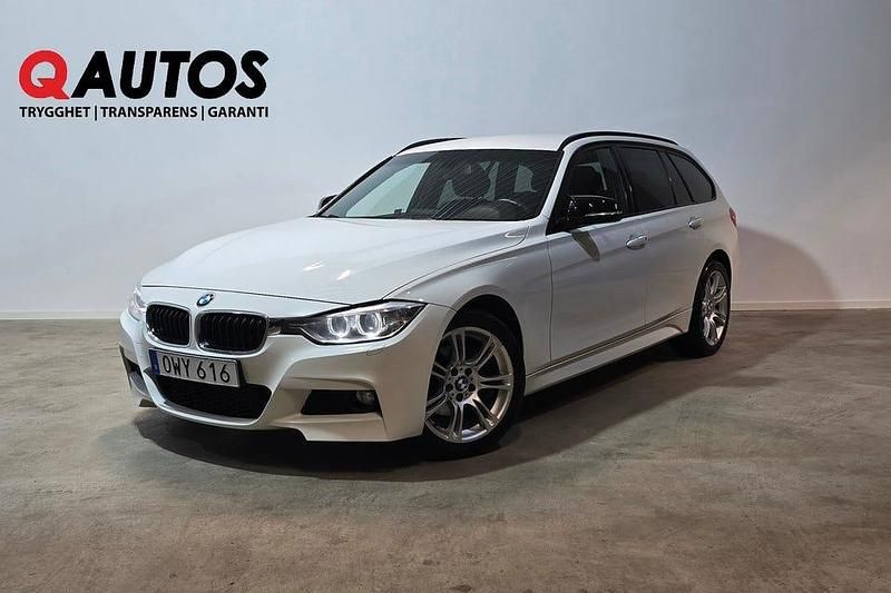 Vit Begagnad 2013 BMW 320 Shadowline Kombi | 129 900 kr (Dyr) - Bild 1/4